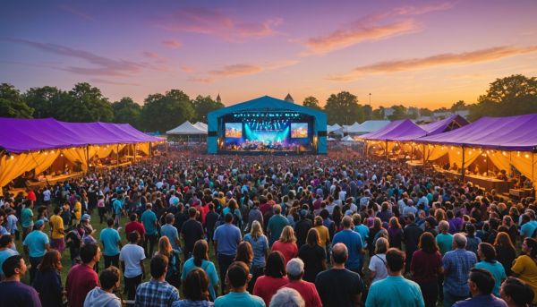 Concerts et festivals dans les événements culturels