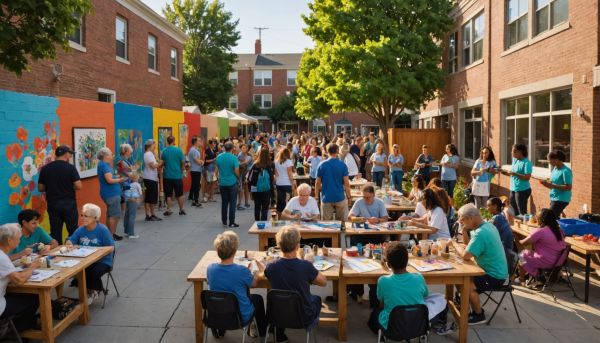 Les associations qui font vivre les quartiers
