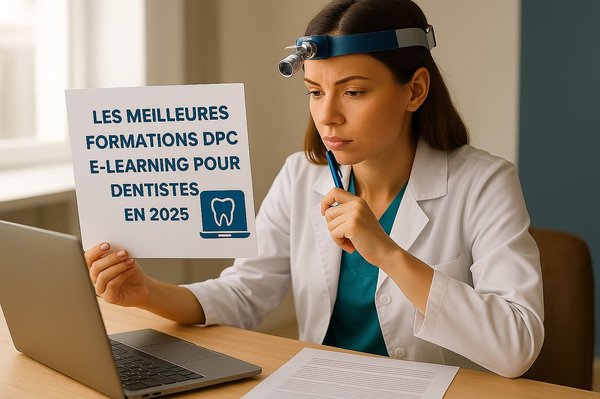Formations DPC e-learning pour dentistes en 2025 : Opportunités et Sélection