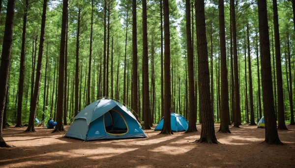 Camper à Saint George de Didonne : entre plage et forêt :