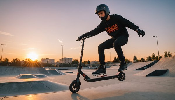 7 figures pour debuter en trottinette freestyle