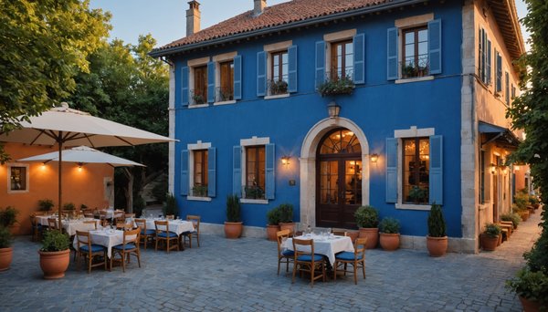 La villa bleue, le meilleur restaurant de cambo les bains